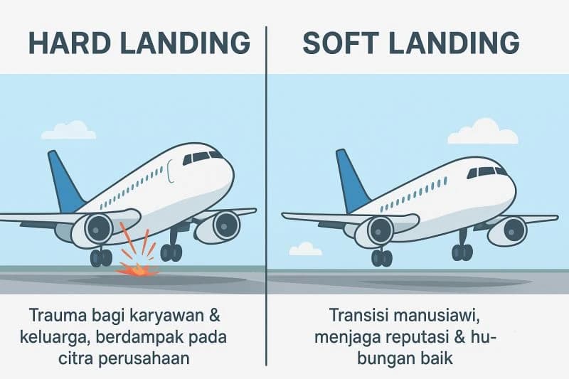 hard landing vs soft landing